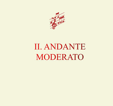 II. Andante Moderato